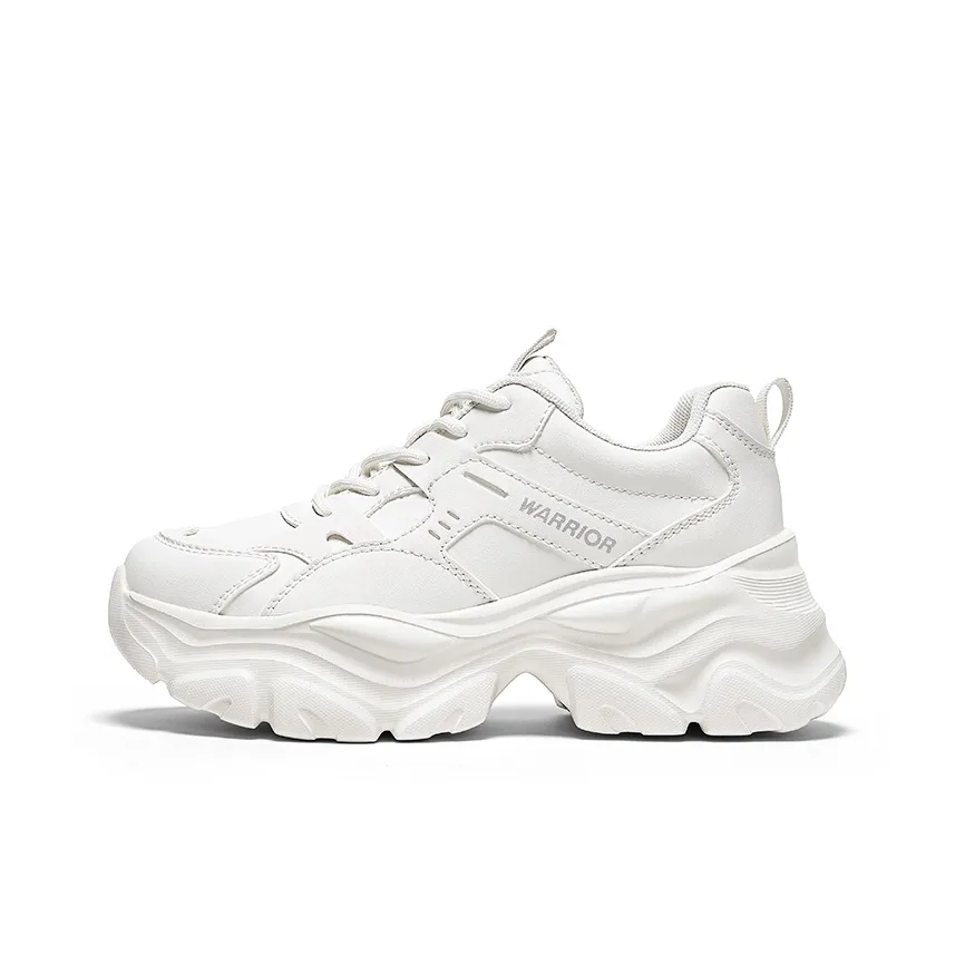 Warrior визуально увеличивает рост противоскользящие низкие топовые кроссовки с толстой подошвой женские