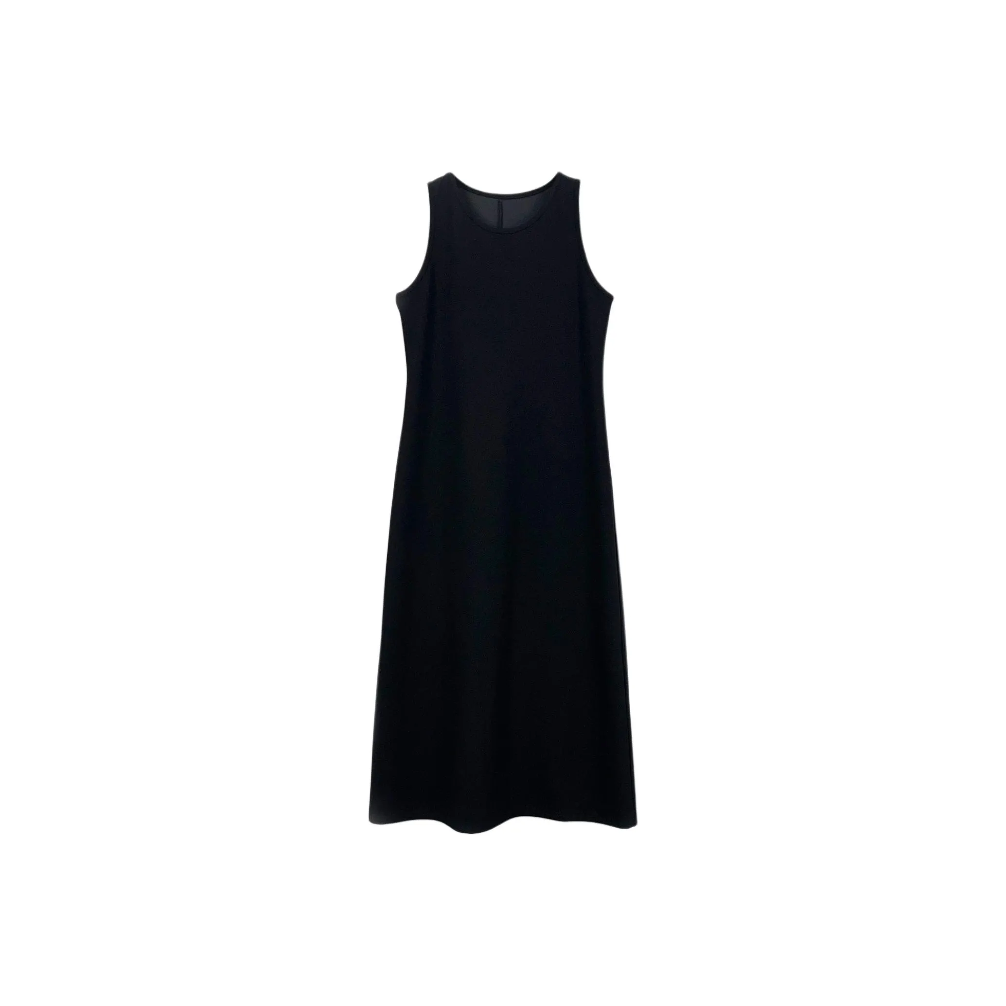 GZQJ Черное женское платье без рукавов