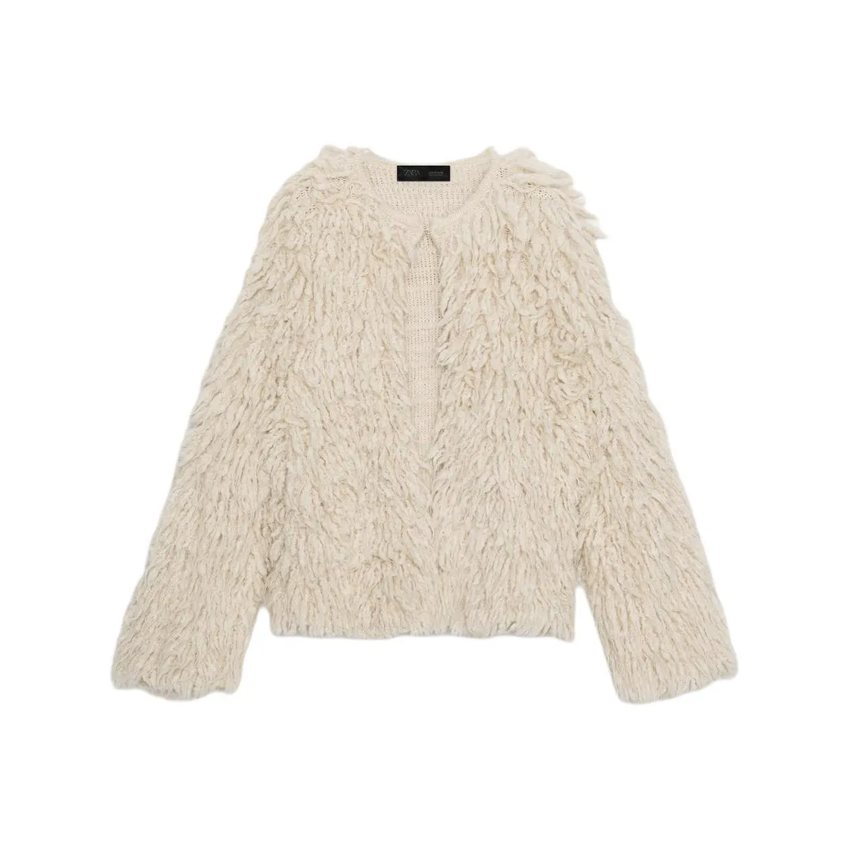 ZARA Белый Женские Бархатные Куртки