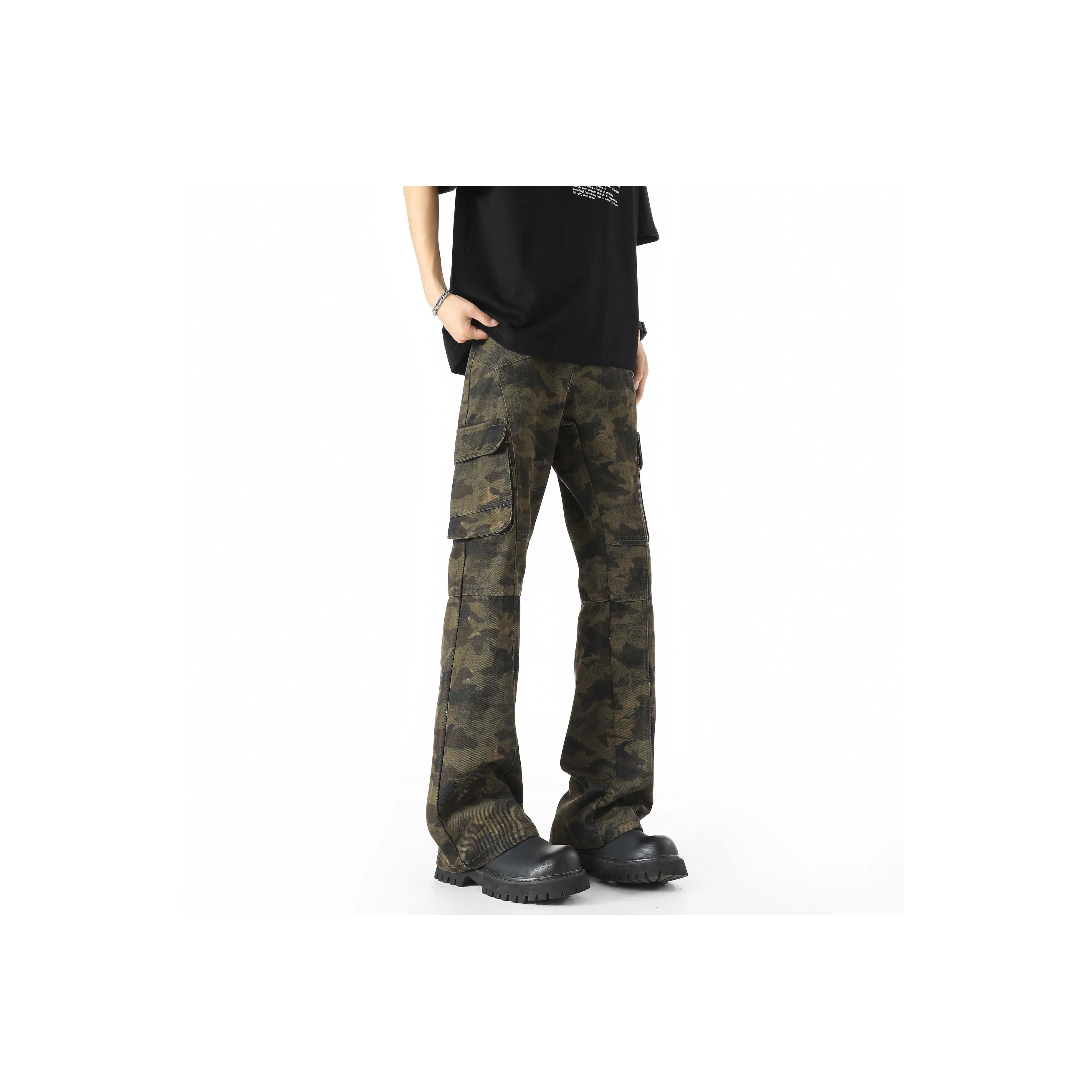 GWAF Камуфляж Унисекс Джинсы