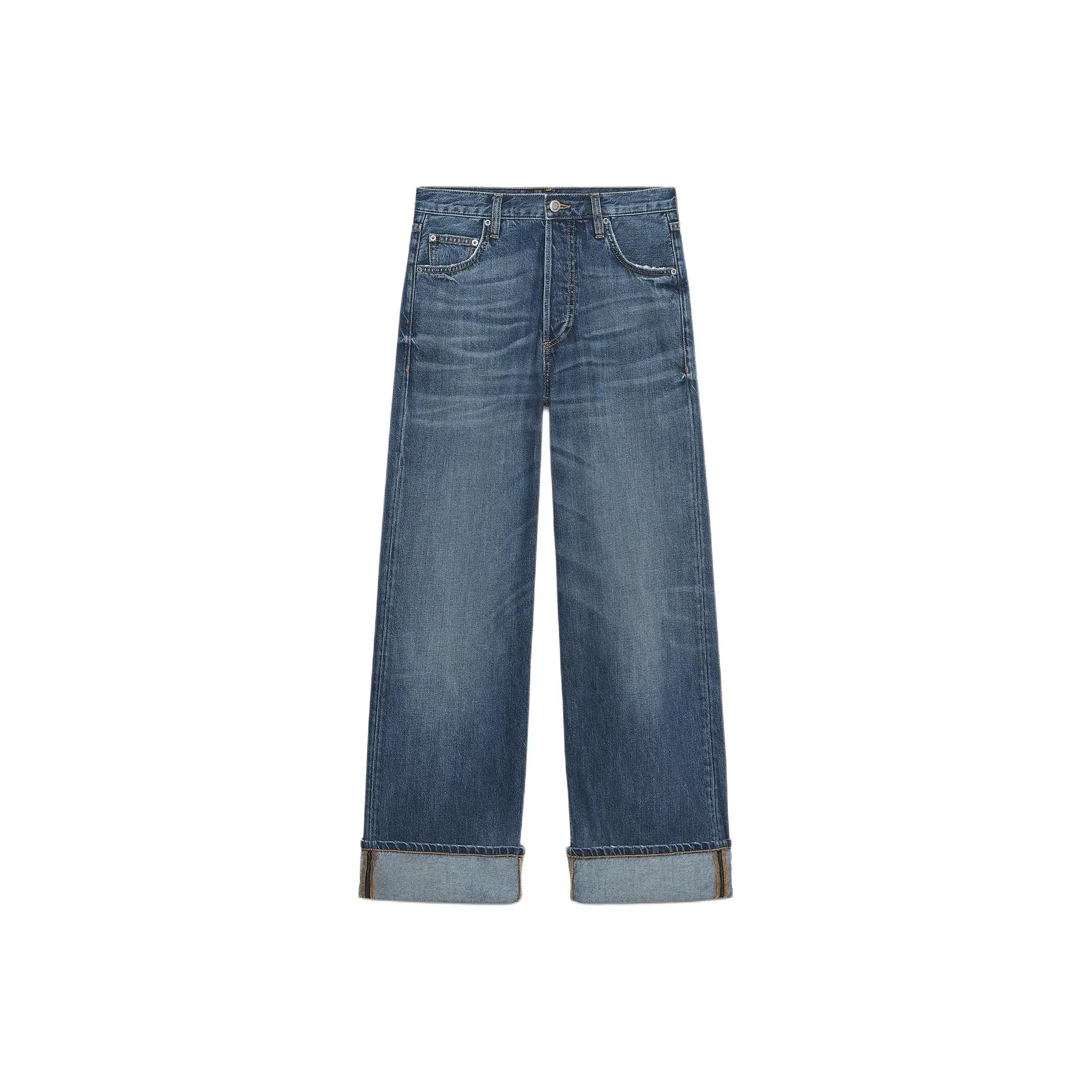 ZARA ZW Series Blue Women's Jeans ZARA ZW Series Синие Женские Джинсы
