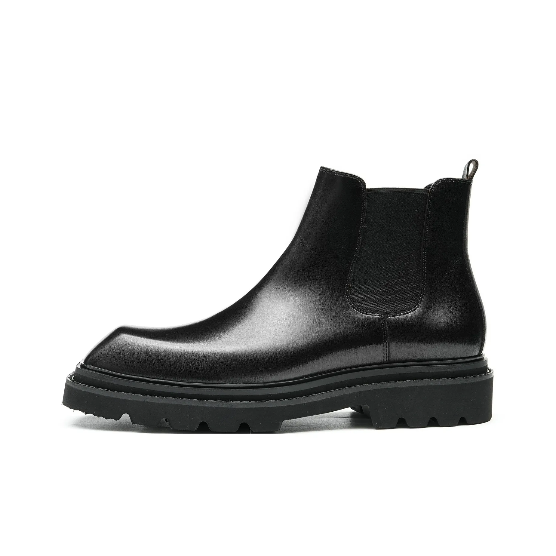 FARVARWO Челси Натуральная кожа Мужская обувь Высокие кеды Обувь Мужская