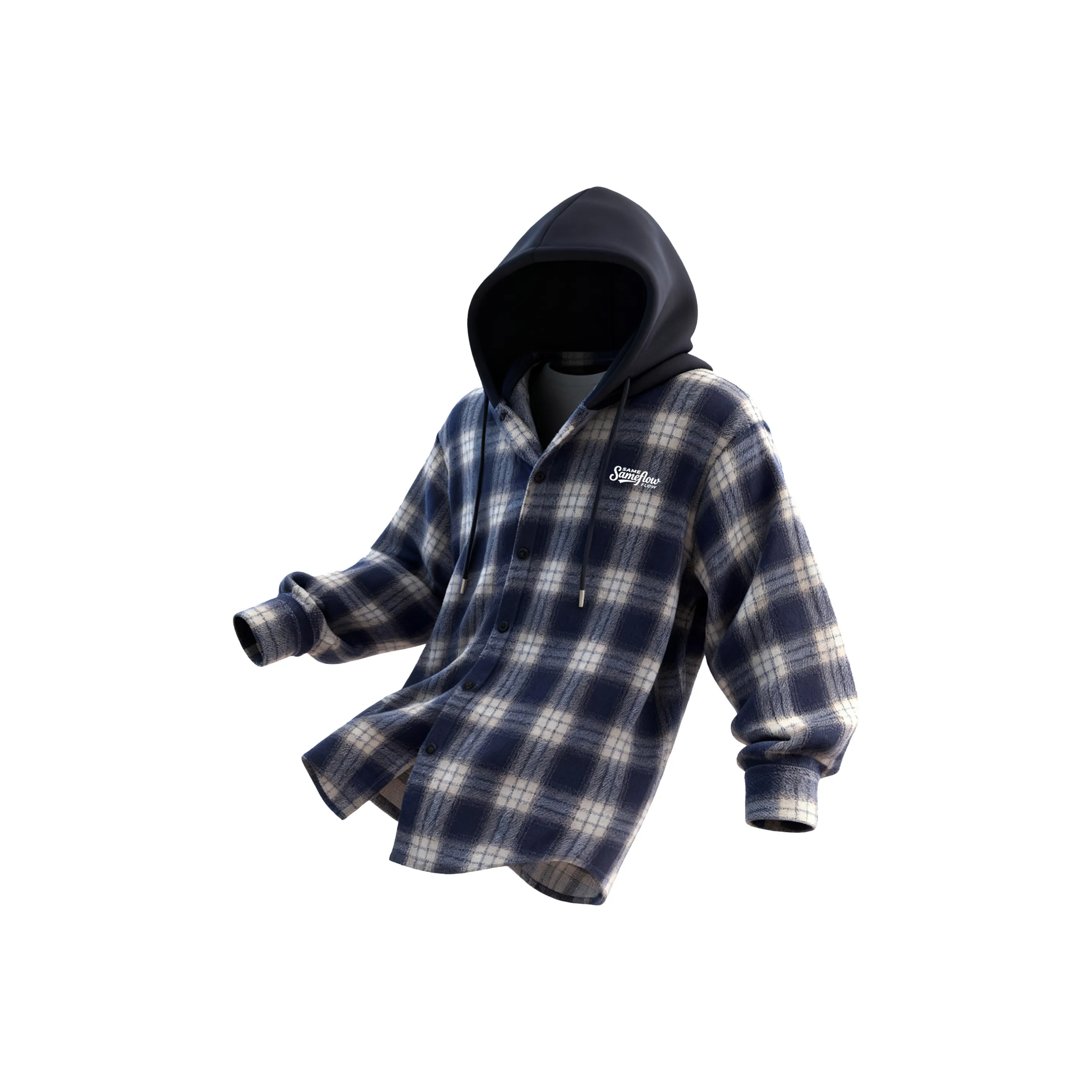 SAME FLOW Унисекс Рубашки