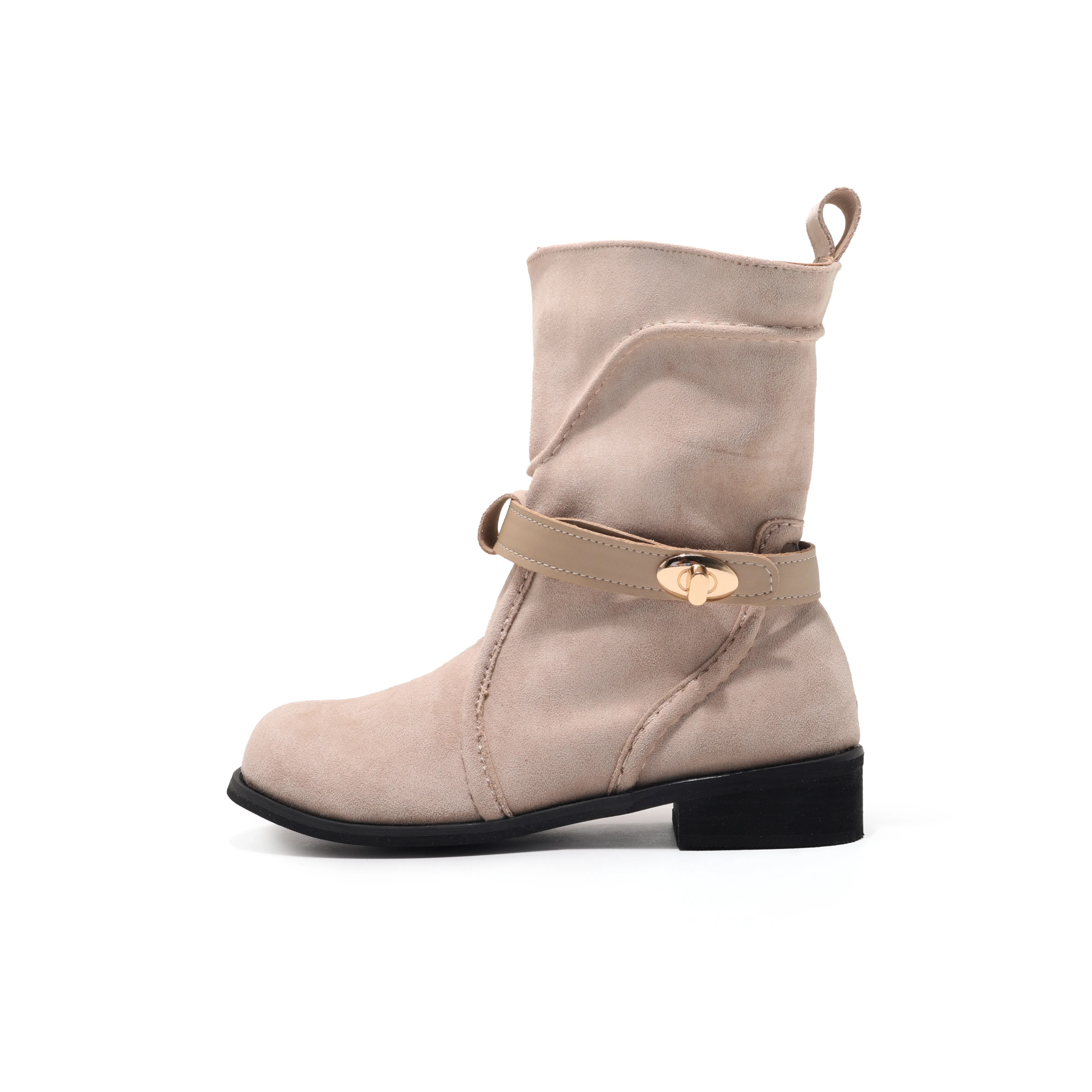 Be Good Vintage Fashion Элегантный Универсальный Удобный Элегантность Минималистский стиль Ботильоны 3,5 см Женские