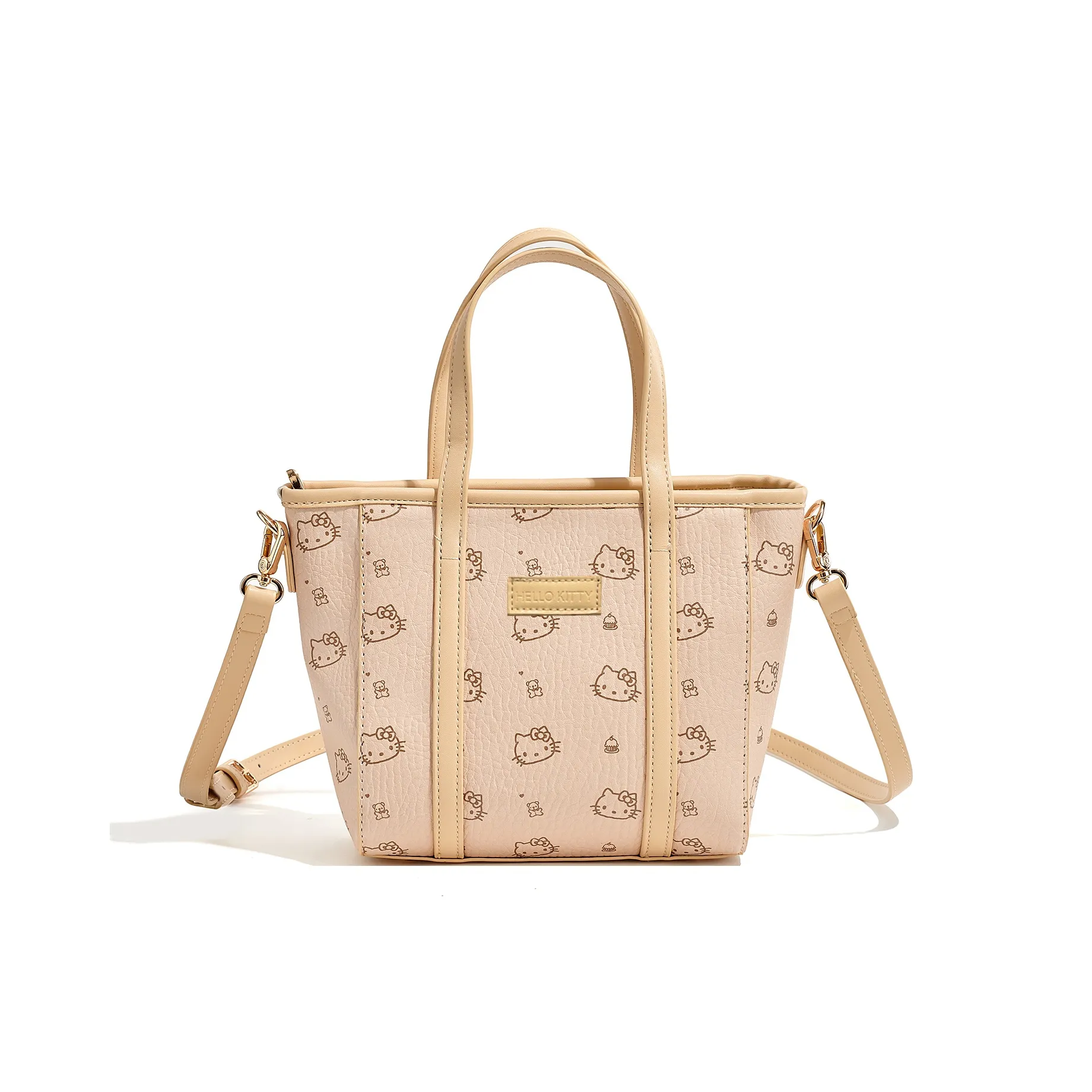 Sanrio Hello Kitty PU (полиуретан) Сумка Женская Абрикос