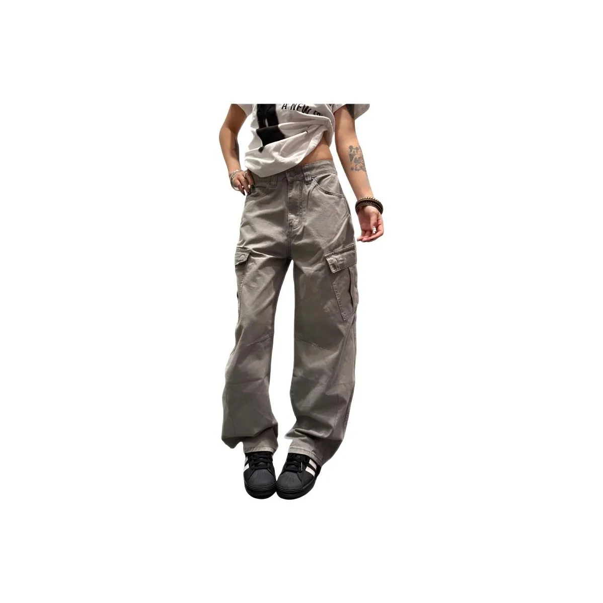 TONYBEAR Минималистский стиль Джинсы Мужской