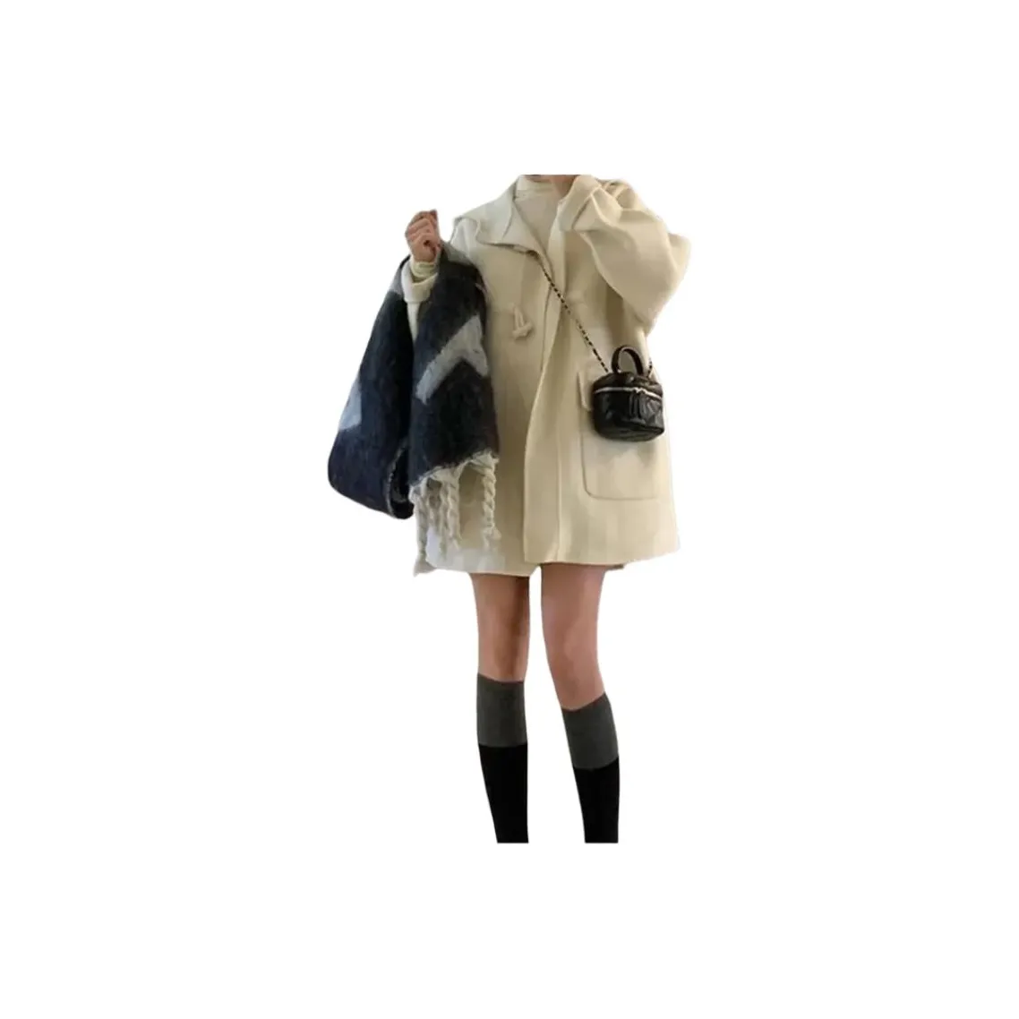 Dippanis Белый Женское Пальто