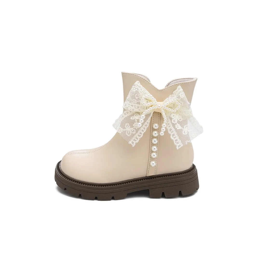 Budding Термический Устойчивый к истиранию Противоскользящий MID Верх Кожаные ботинки для детей