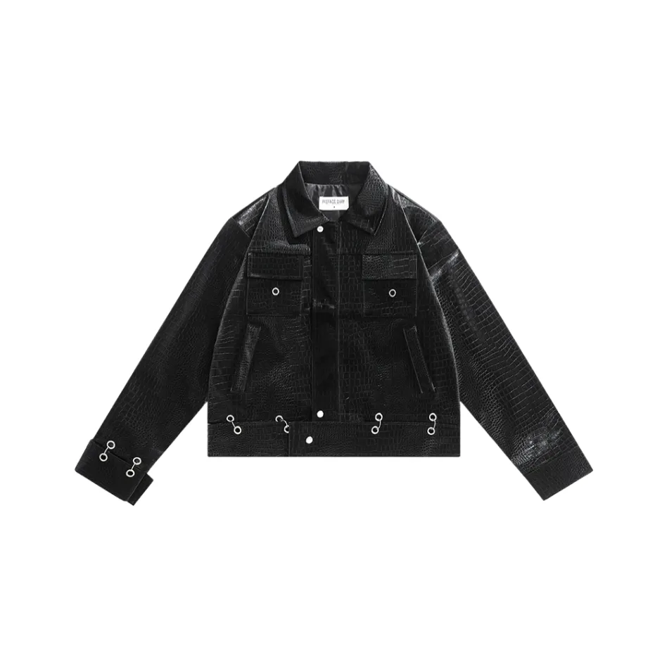 CAT'S PAW Кожа Куртка Унисекс