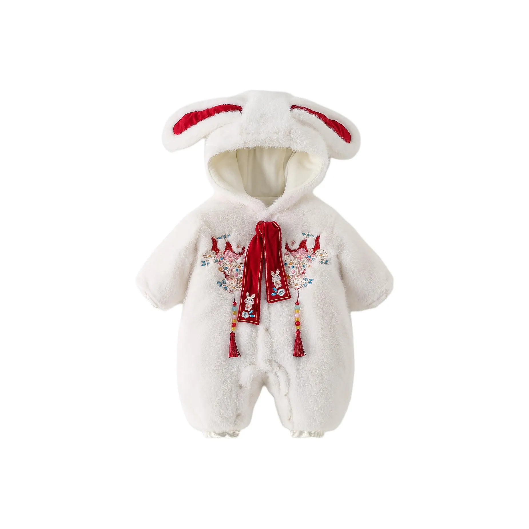 XiaoJinBu Белый Малыш Комбинезоны Ползунки