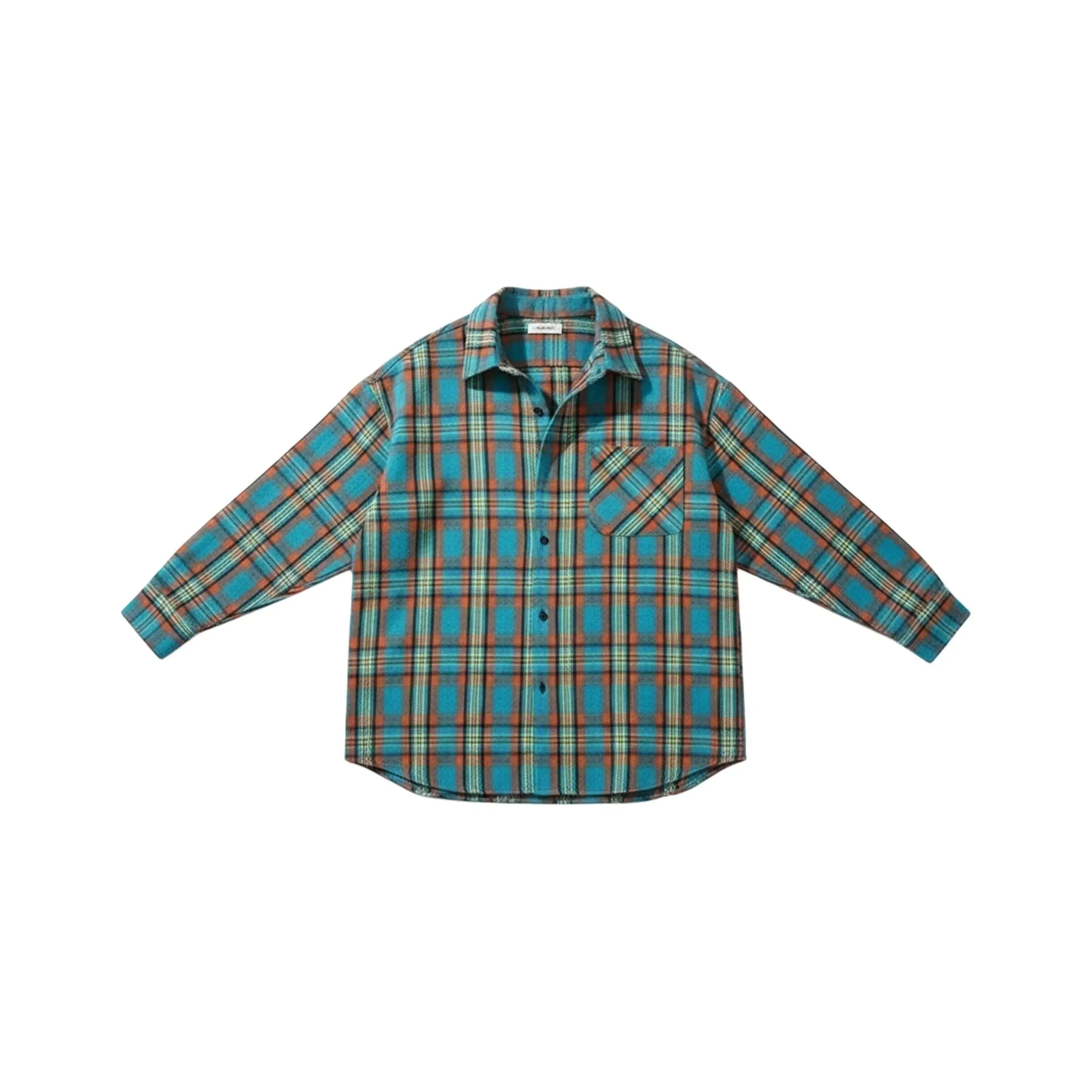 BANKONGSHAN Синий Унисекс Рубашки