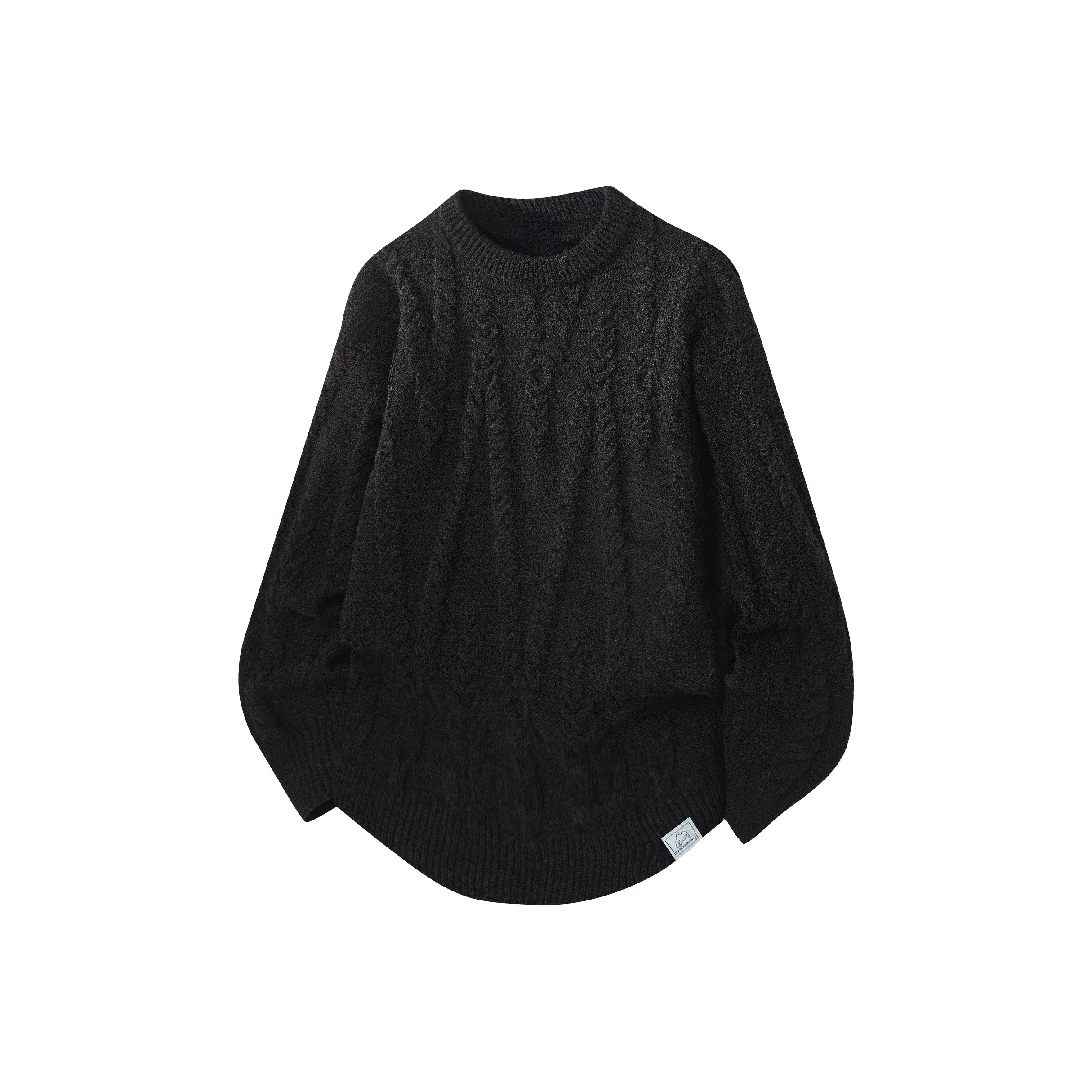 FAIRWHALE Трикотажная ткань Длинный рукав Свитер Унисекс