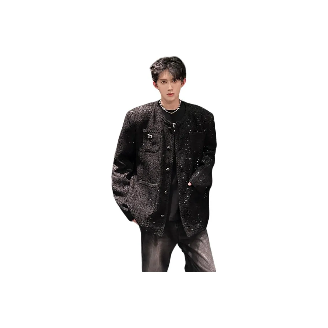 Love Monster Черный Унисекс Куртки