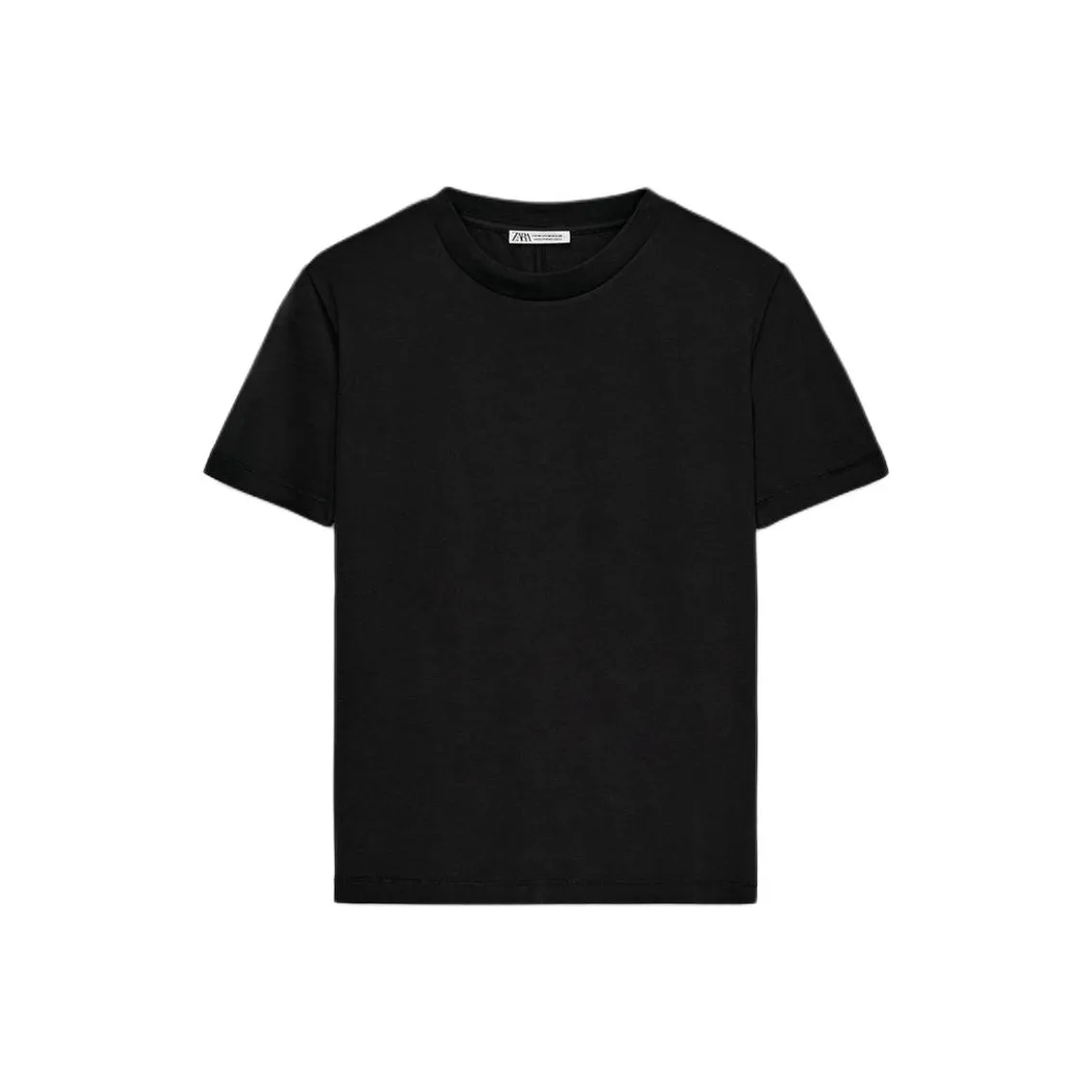 ZARA Черные Женские T-рубашки