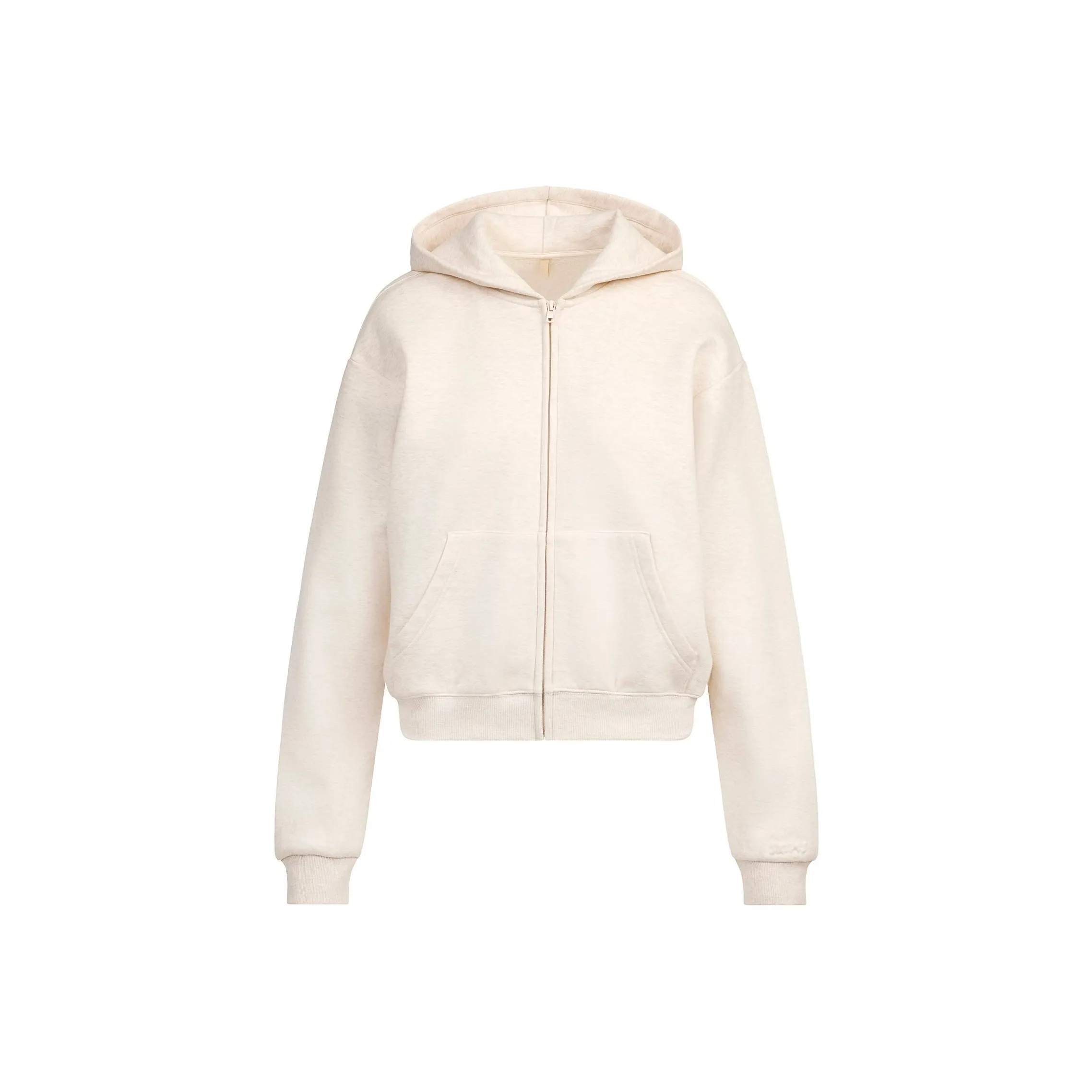 SKIMS Cotton Fleece Classic ZIP UP Hoodie Sweatshirt Women's