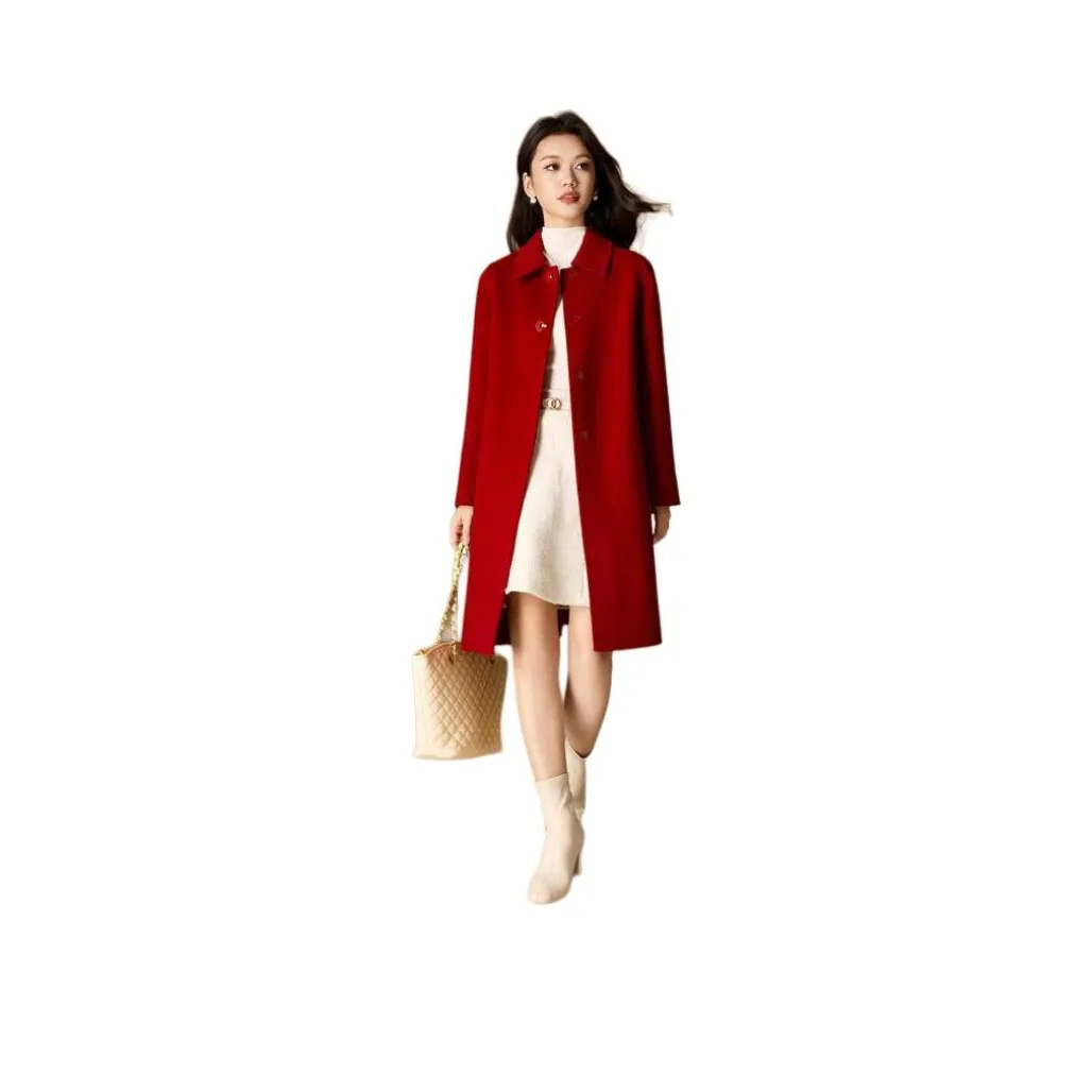Mylan Феррари Red Women's Coat