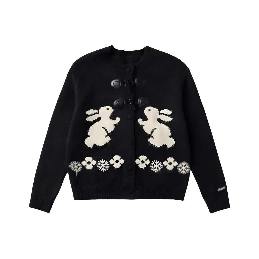 WICK BUEN Черный Женский Трикотаж