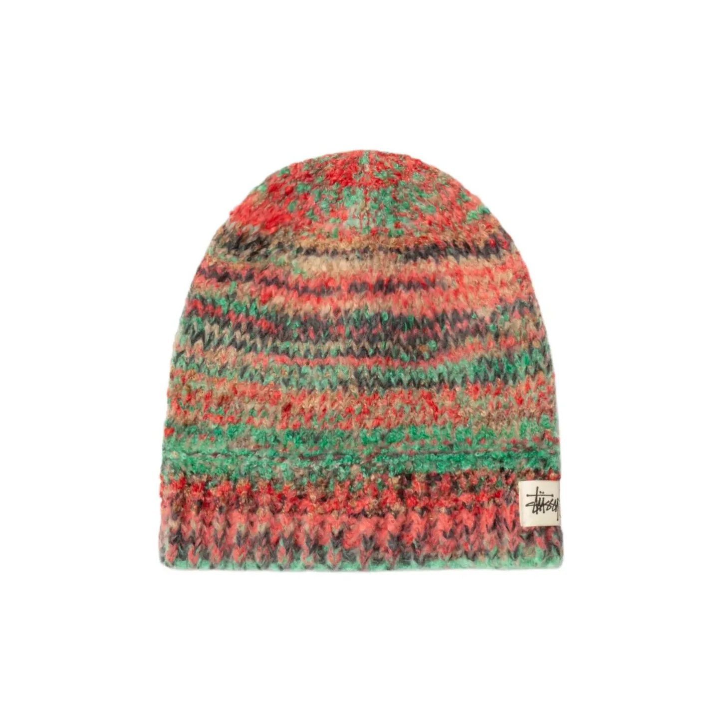 Stussy Акриловые Шапки-бини Унисекс Зеленый Красный