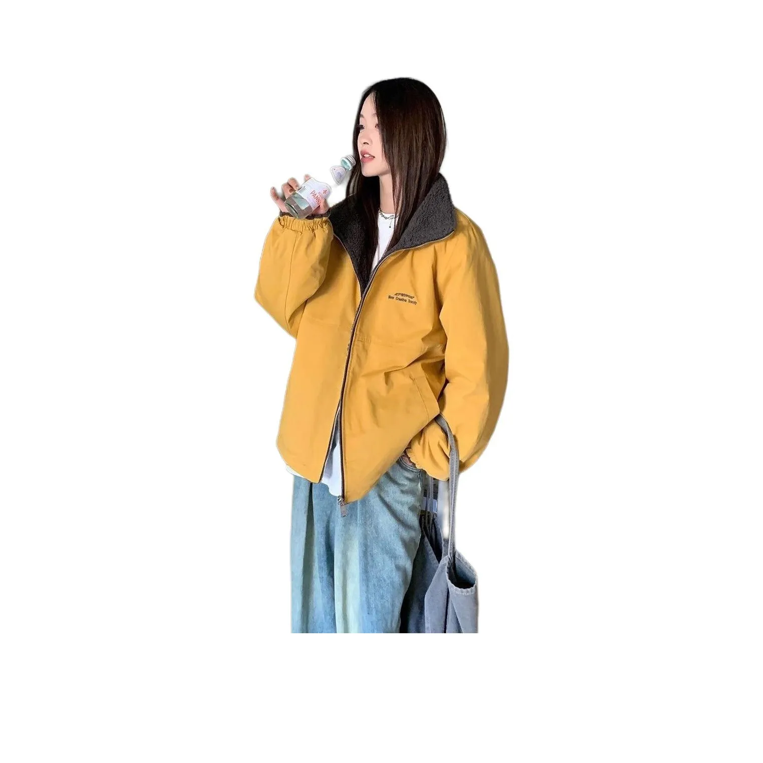 XIANSINIAO Хлопковый пуховик женский