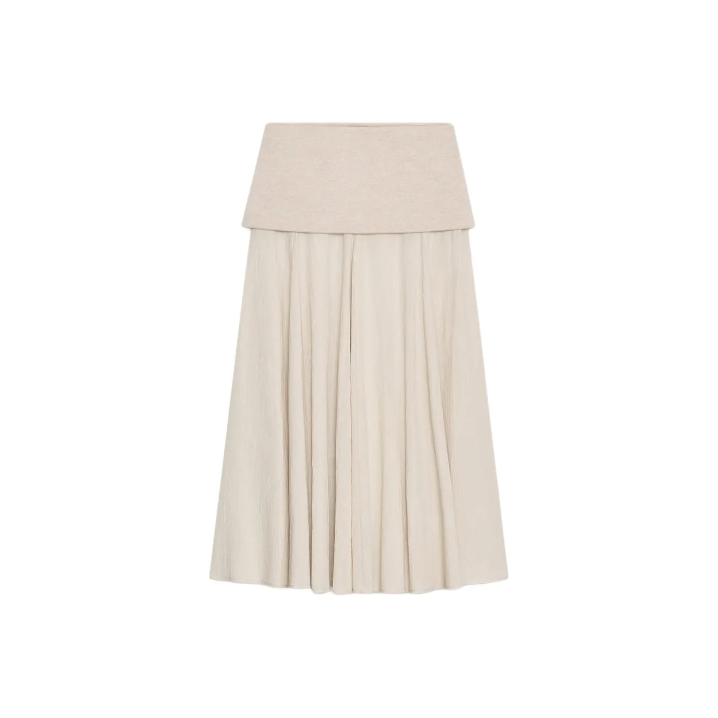 ZARA Collaboration Белая Женская Повседневная Длинная Юбка