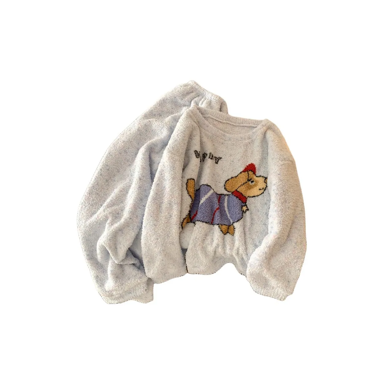 HANQIANNUO Осенне-зимняя пижама утолщенная женская