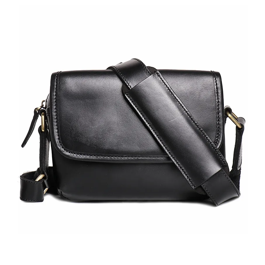 VANDEE Коровья кожа Сумка через плечо Стандартная Мужская Многоцветная