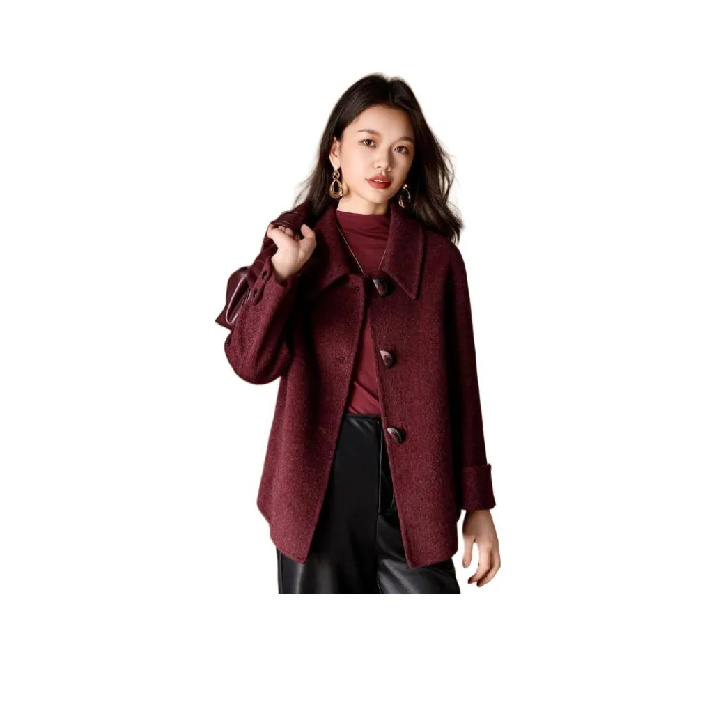 MEILANNI Какао Вино Женское Пальто