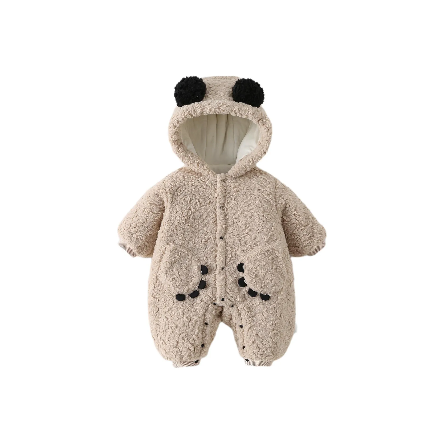 XiaoJinBu Хаки Малыш Комбинезоны Ползунки