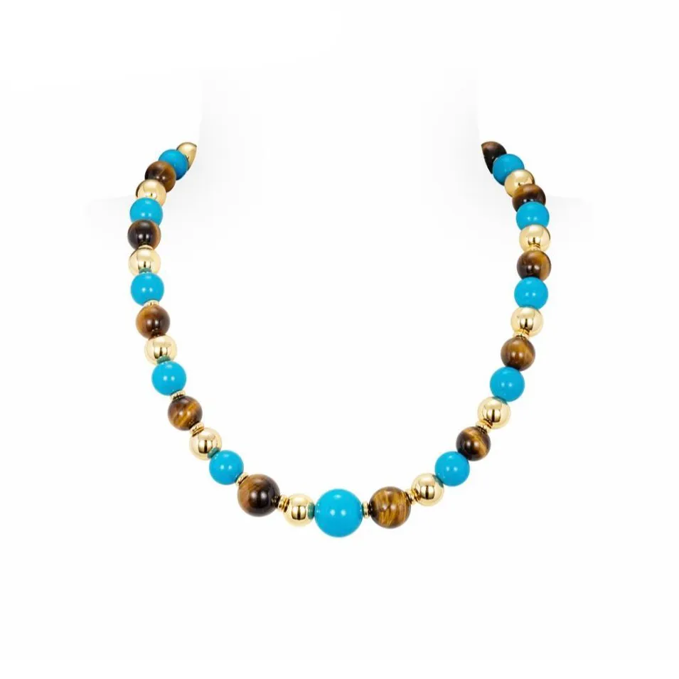 GAONAS Ожерелья с синтетическим кубическим цирконием унисекс