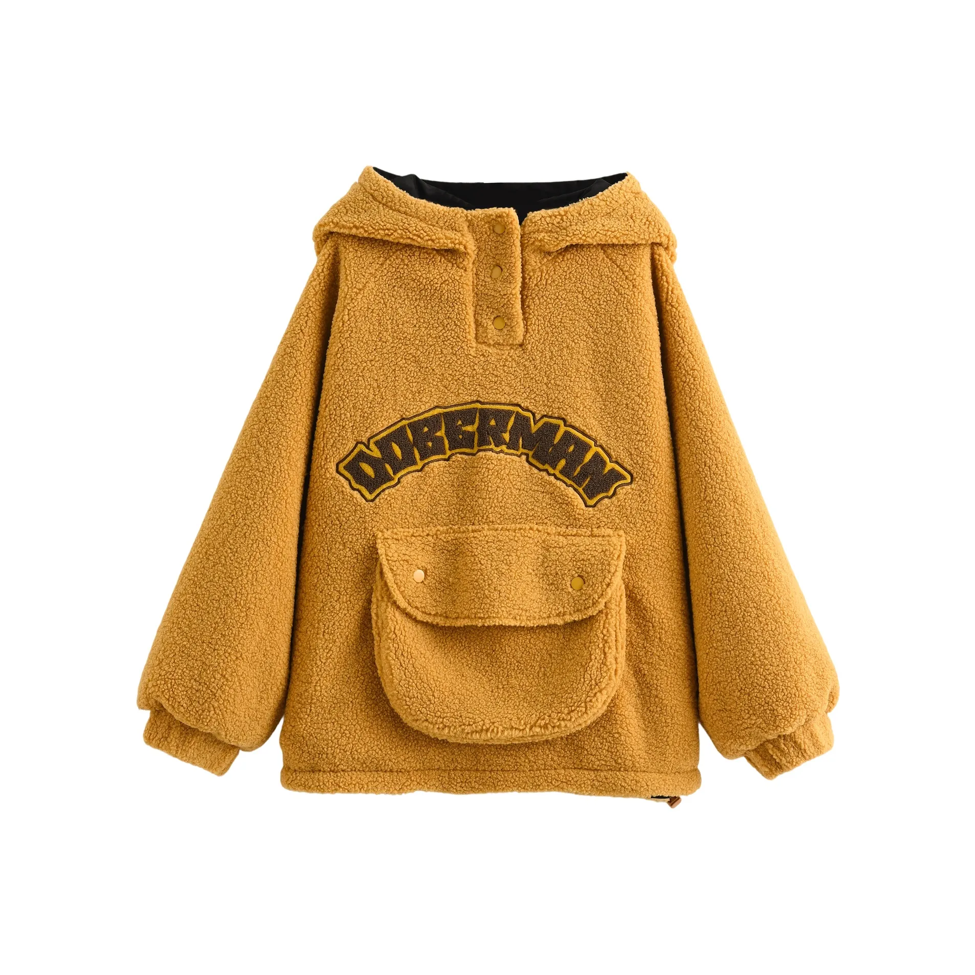 SNBL Желтый Черный Двусторонний Женский Свитшот