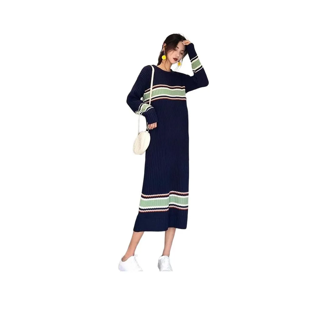 VINMUK Длинное платье с длинными рукавами женское