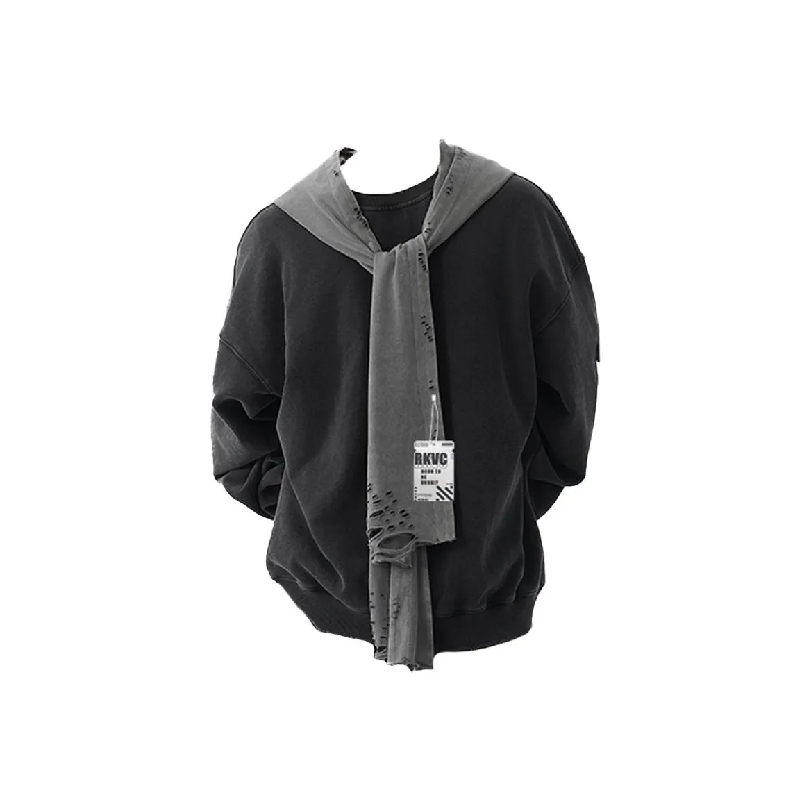 RKVC Черный Унисекс Свитшоты