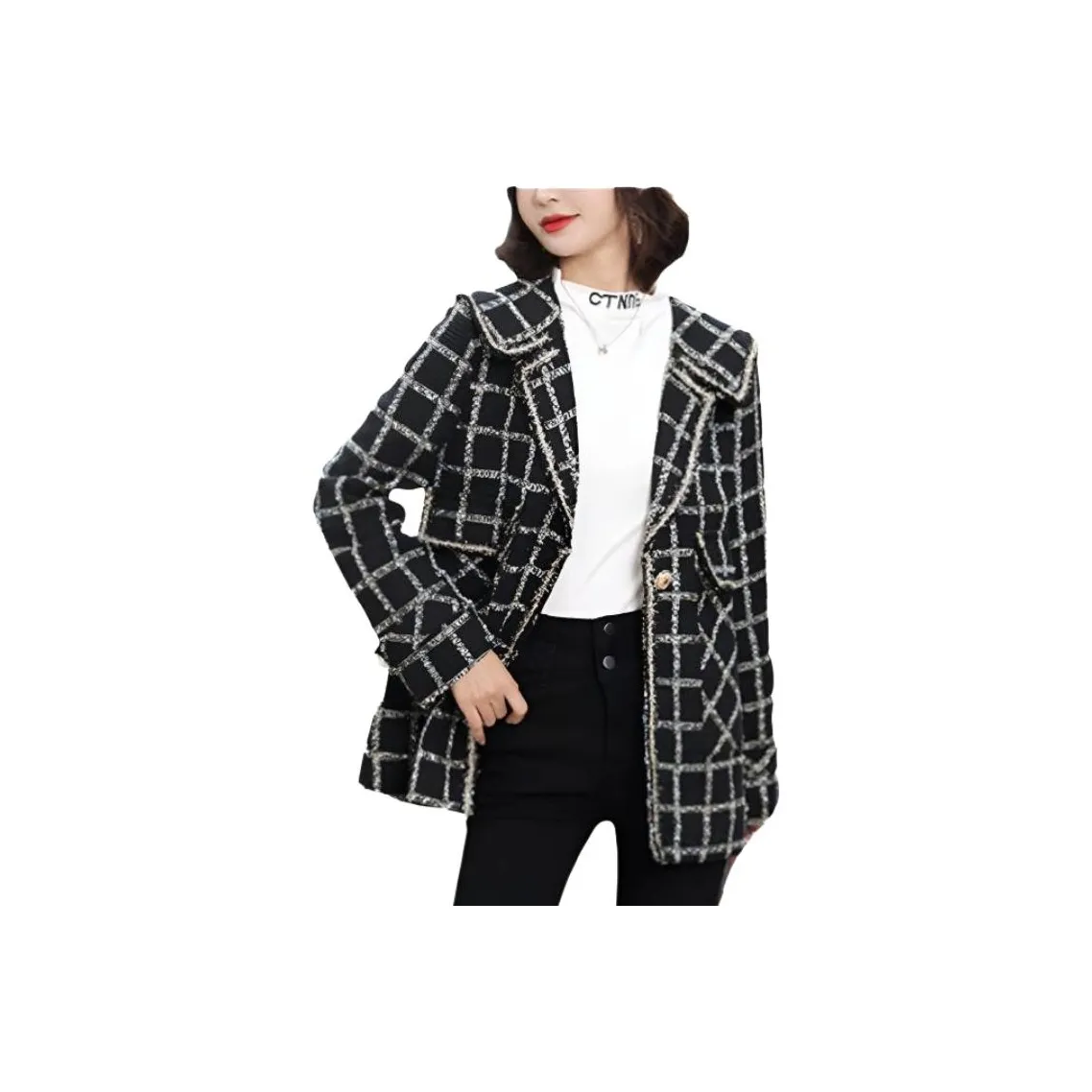 Fele.d Черное Женское Пальто