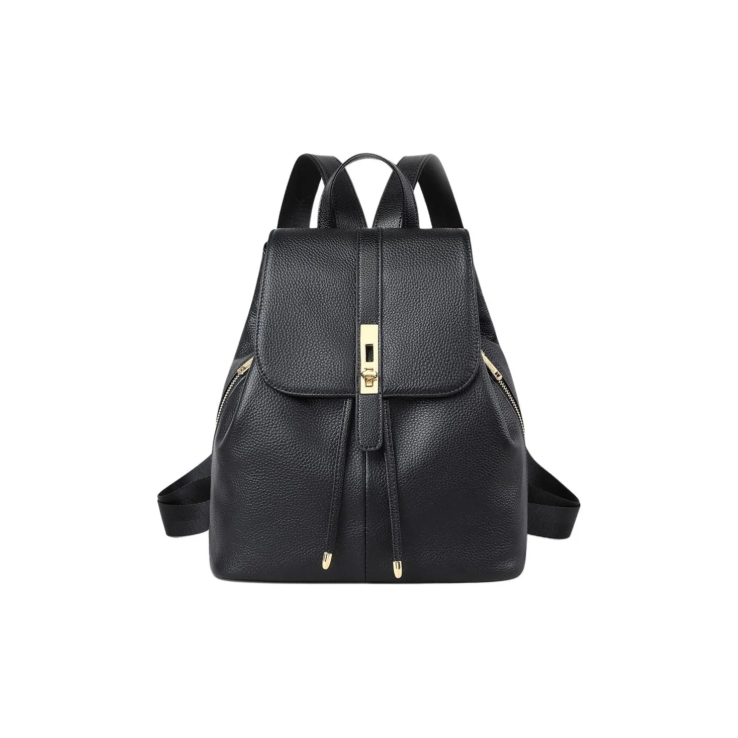 MILLIE'S Рюкзак из коровьей кожи с синтетической кожей большой женский черный