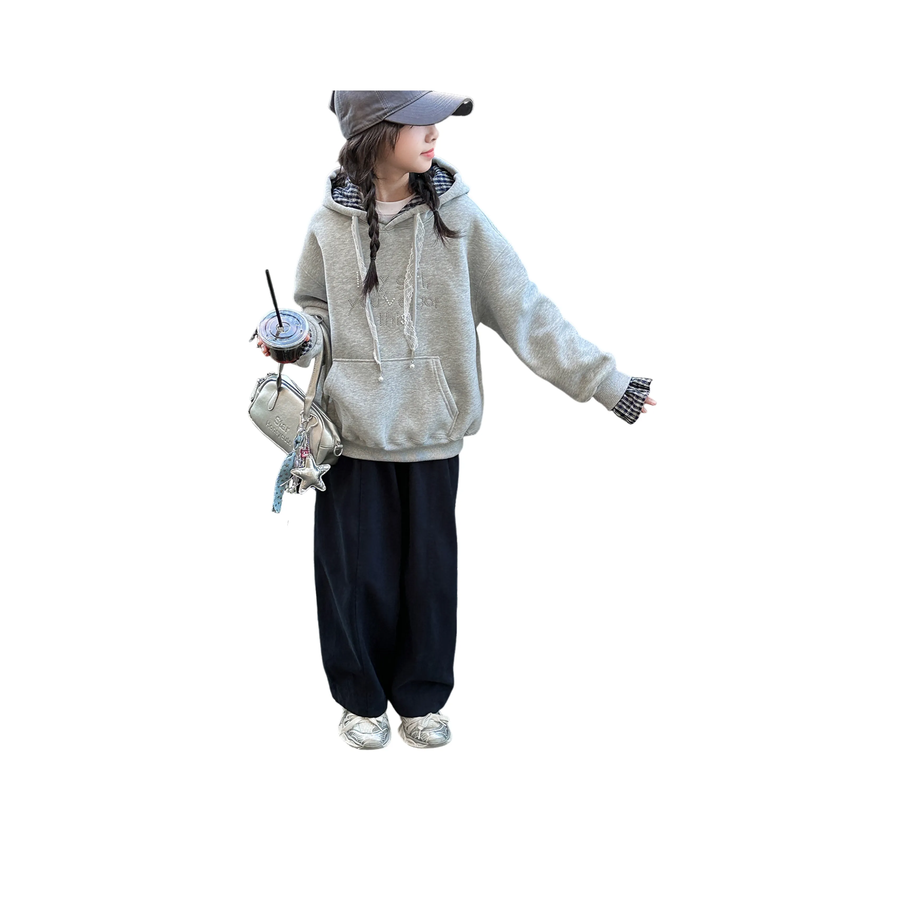 BaoLaXiaoJie Повседневная спортивная одежда для подростков