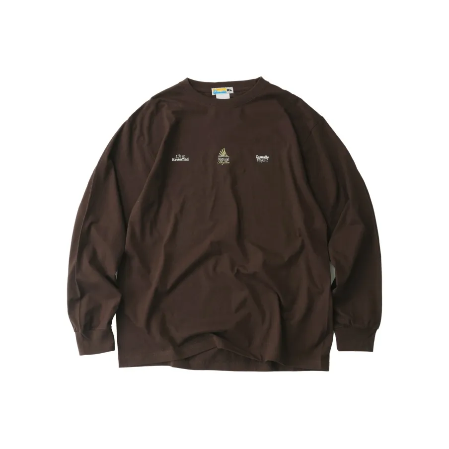 HAVENYARD 100% хлопок Длинный рукав Т-рубашка Унисекс