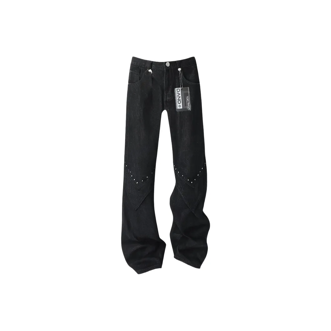 DAND Черные Унисекс Джинсы