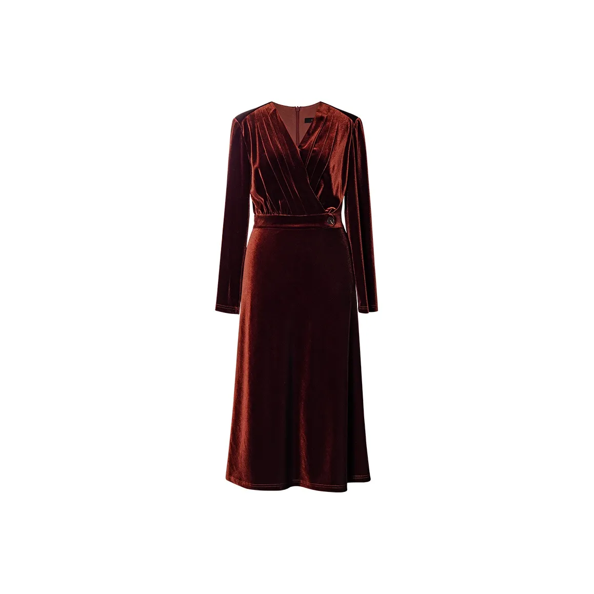 ROEYSHOUSE Длинное платье с длинными рукавами женское