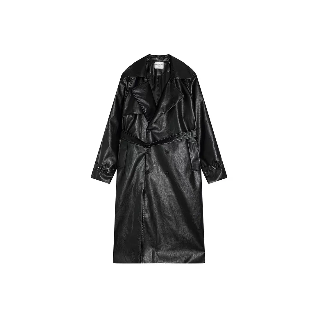 THINGYLAB Черные Мужские Кожаные Куртки