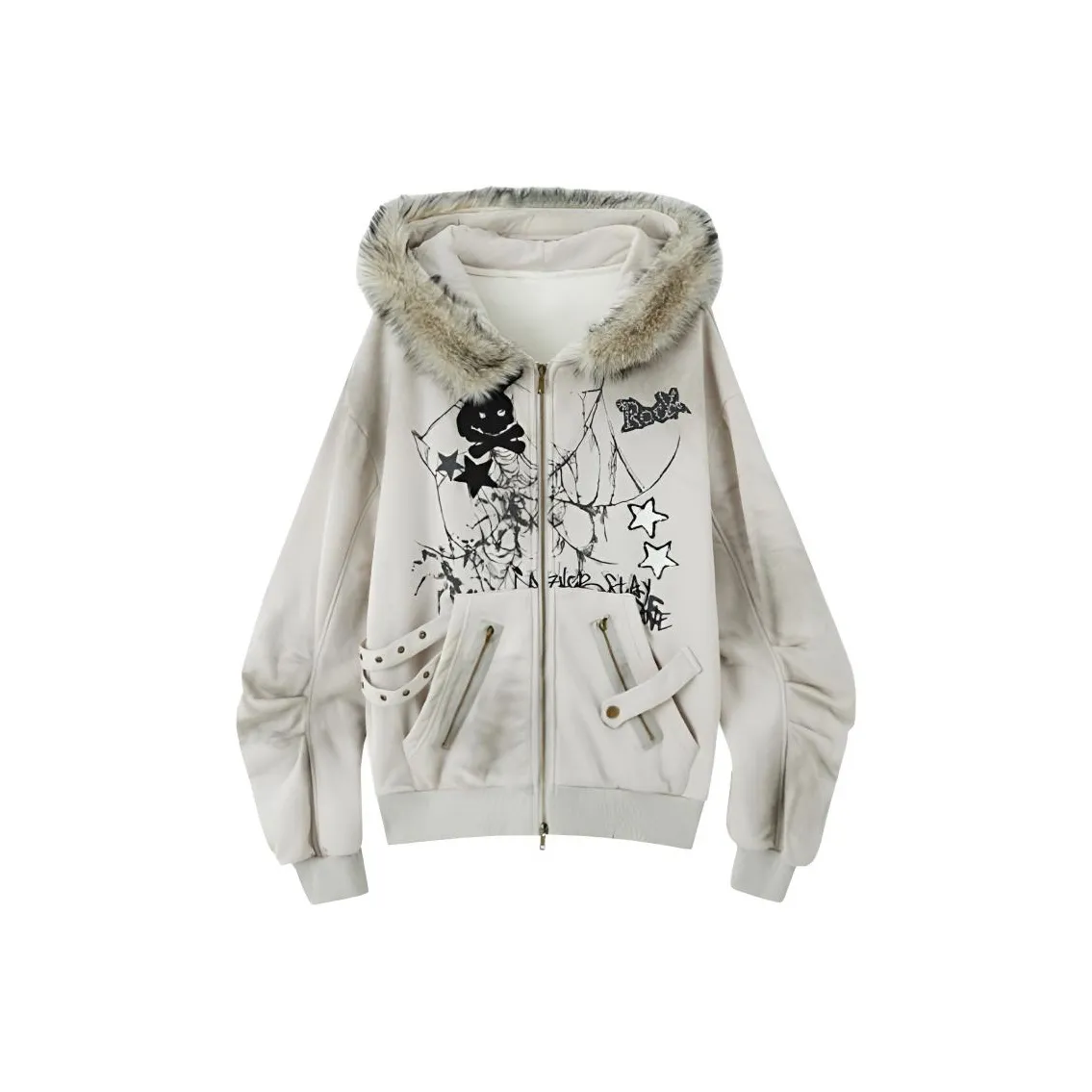 GOSO Серый Абрикос Женский Свитшот