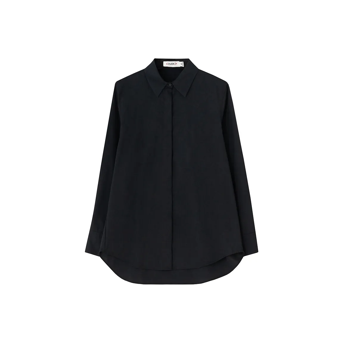 SOON FLOWER Черные Женские Рубашки