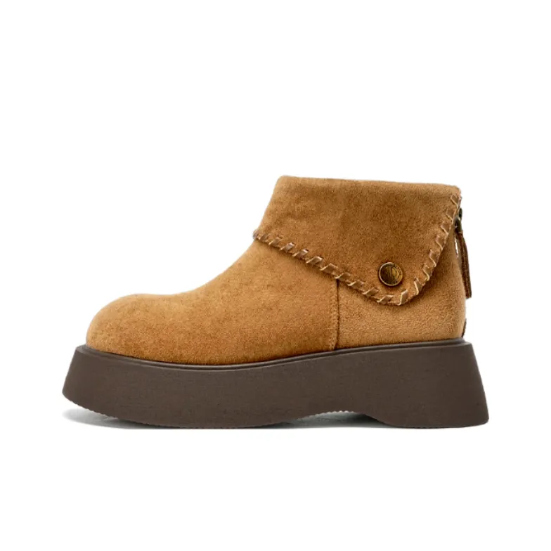 7 SEVFUN Винтаж Минималистский стиль Универсальный Модный Короткий Мартин Ботинки Женские