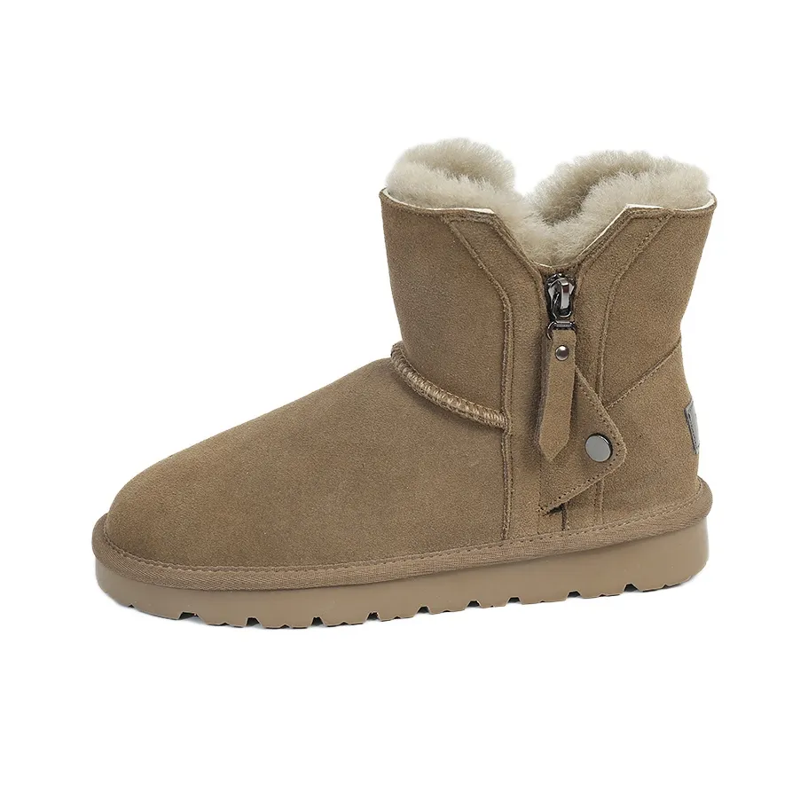 QDML Высота Увеличивающие Водонепроницаемые Сноубутсы Мужские