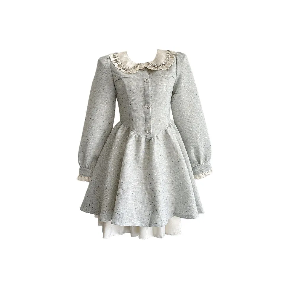 RTNH Длинное платье с длинными рукавами женское