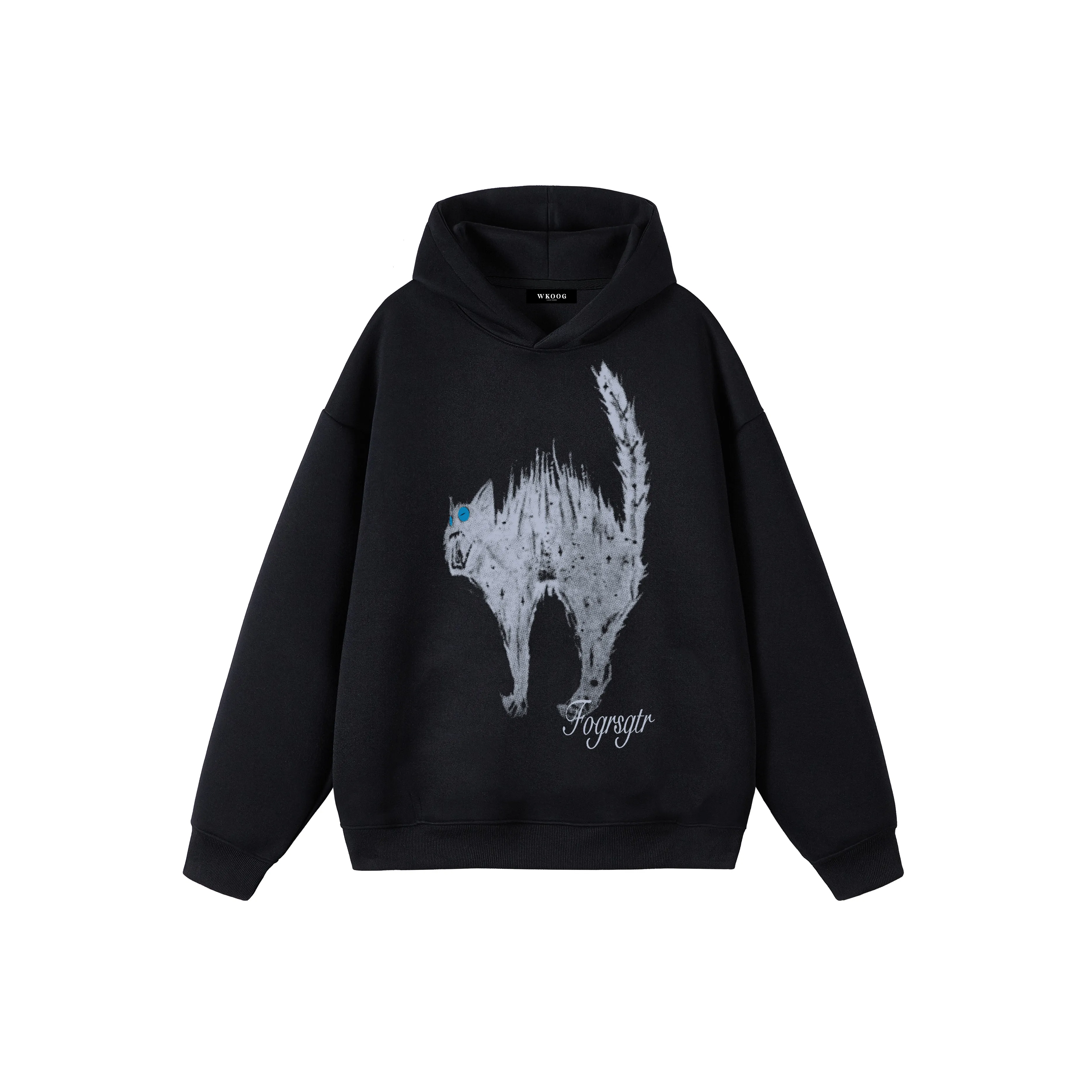 WKOOG Черный Унисекс Свитшоты