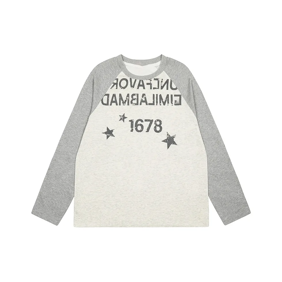 XIAOLIZI Фотиния Серый Женский T-Рубашка