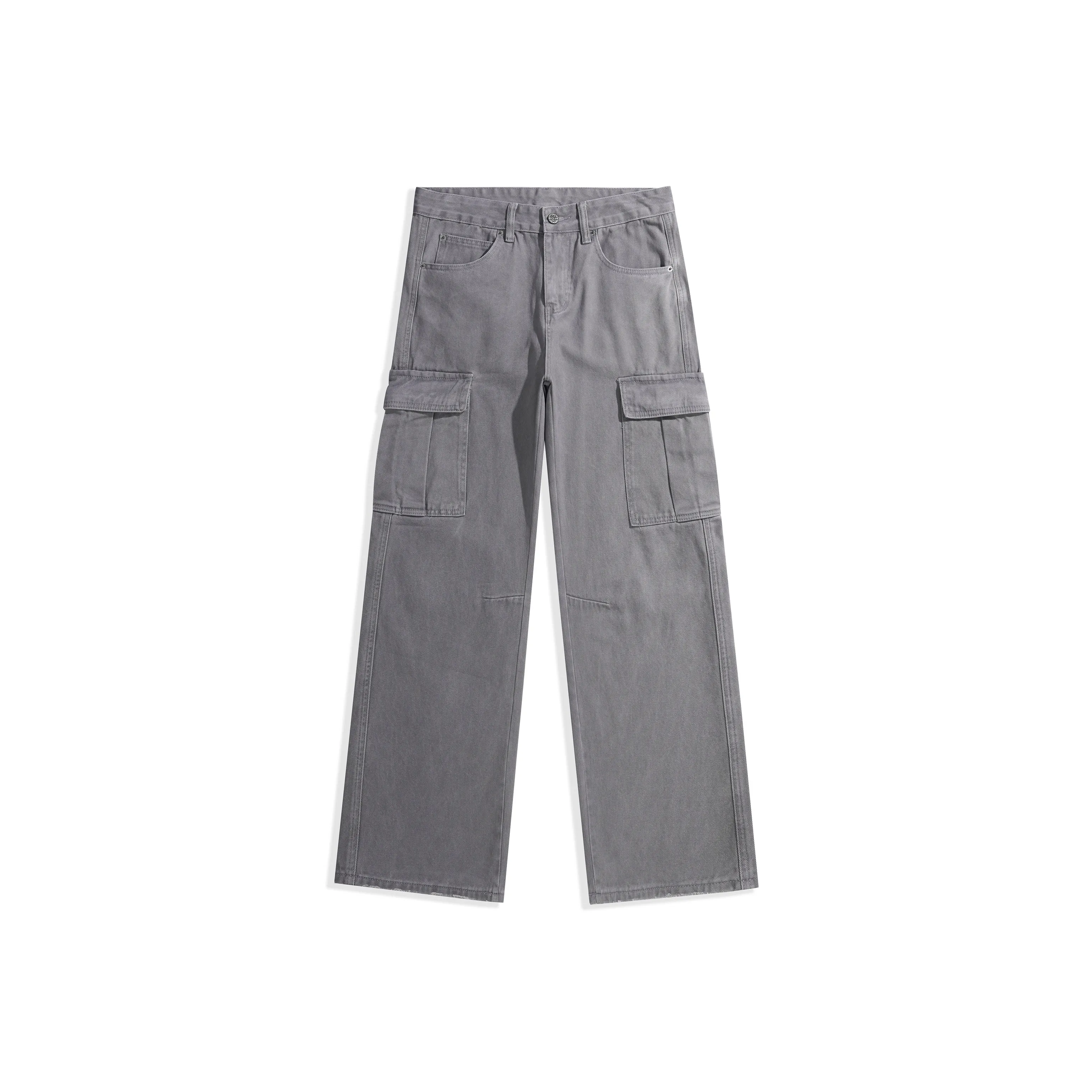 J.F.U Light Gray Men's Jeans J.F.U Светло-серые мужские джинсы