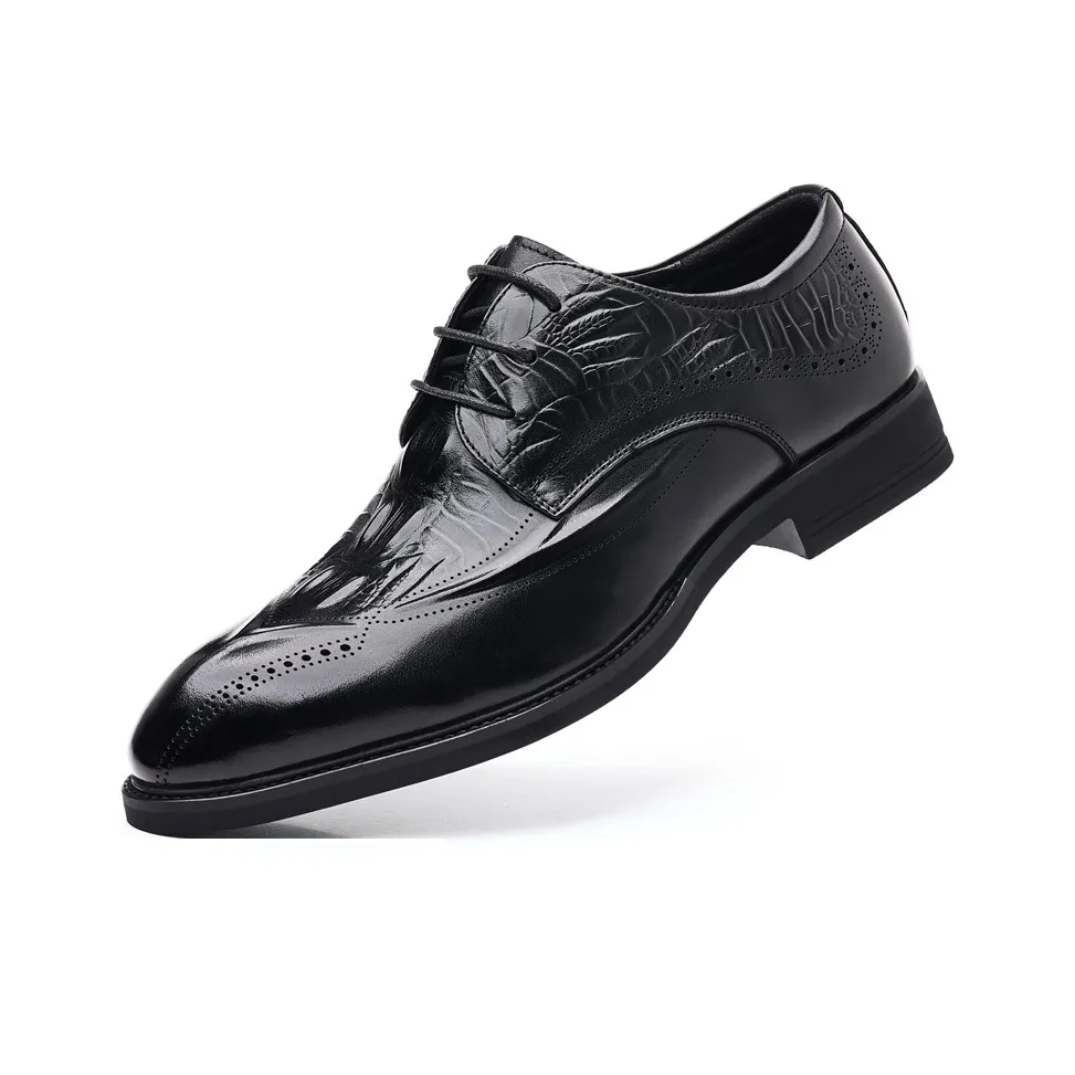 H2 Лицевая коровья кожа модный роскошный модный обувь мужские туфли мужской