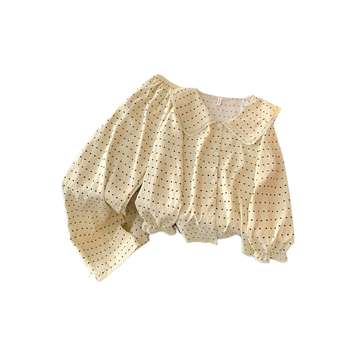 HANQIANNUO Весенний и Осенний Пижама Женская с длинными рукавами