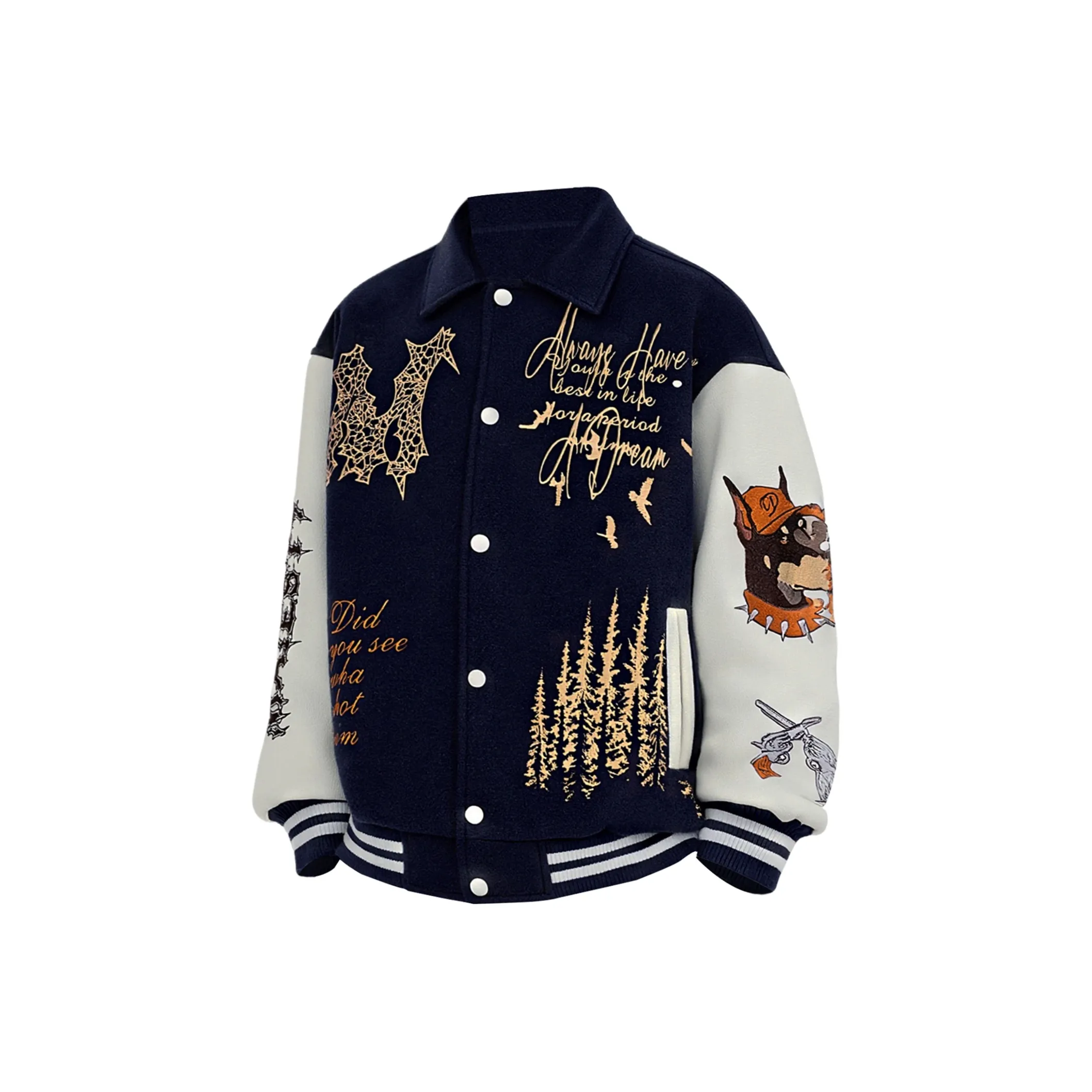 Paddy Julia Бейсбольная куртка Унисекс